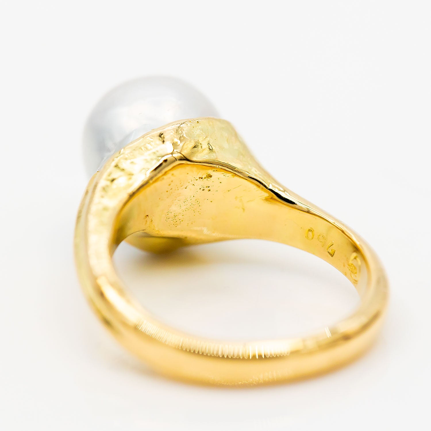 Ring 750/18K Gelbgold Südsee-Perle Gr.56 - Wert 3.200€