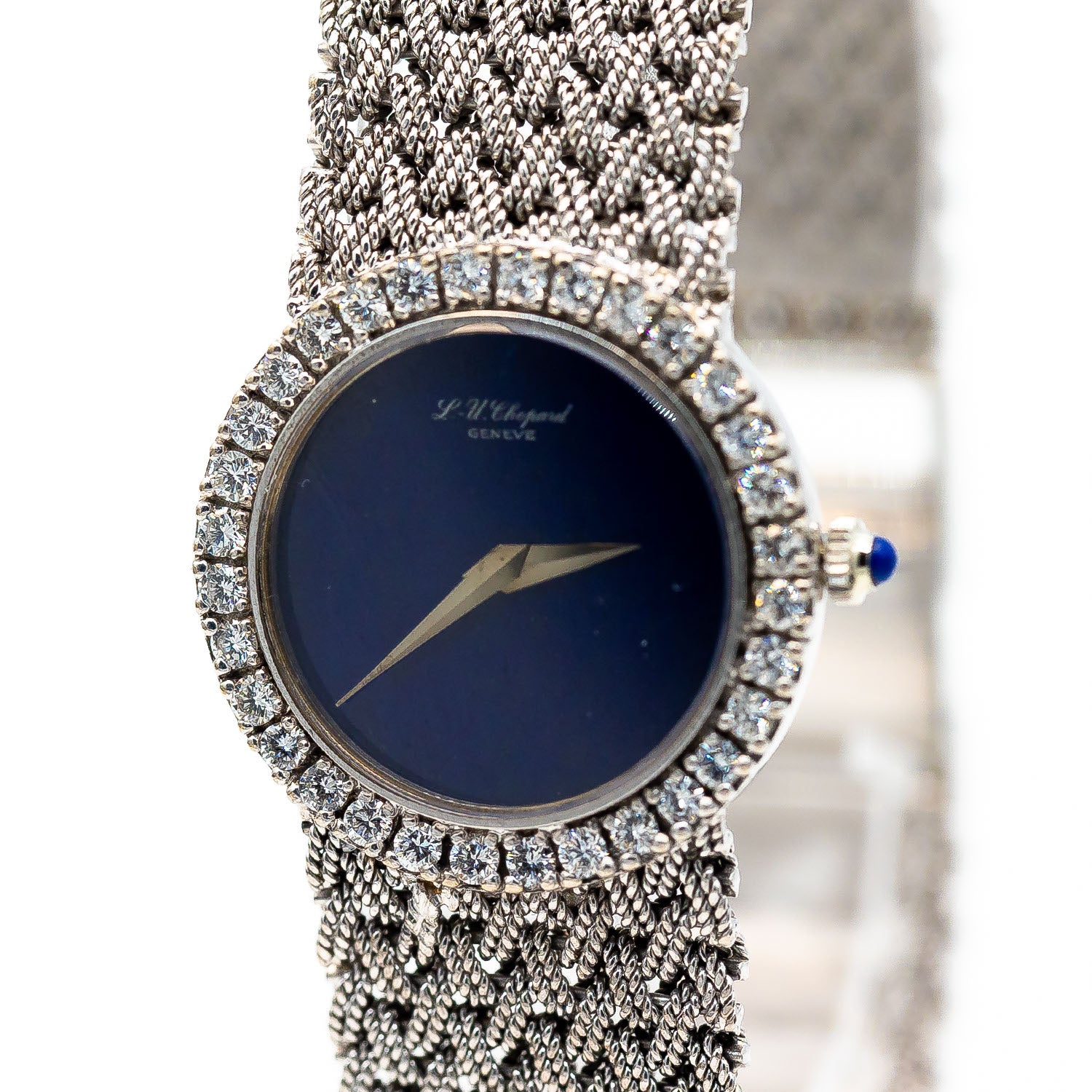 Chopard Classic Lady Ref.62739 26mm Weißgold Handaufzug Diamant Lapis Lazuli