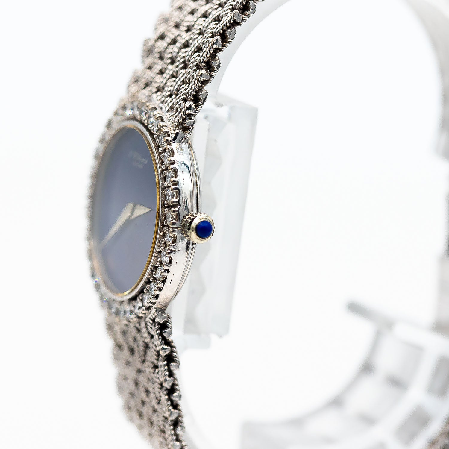 Chopard Classic Lady Ref.62739 26mm Weißgold Handaufzug Diamant Lapis Lazuli