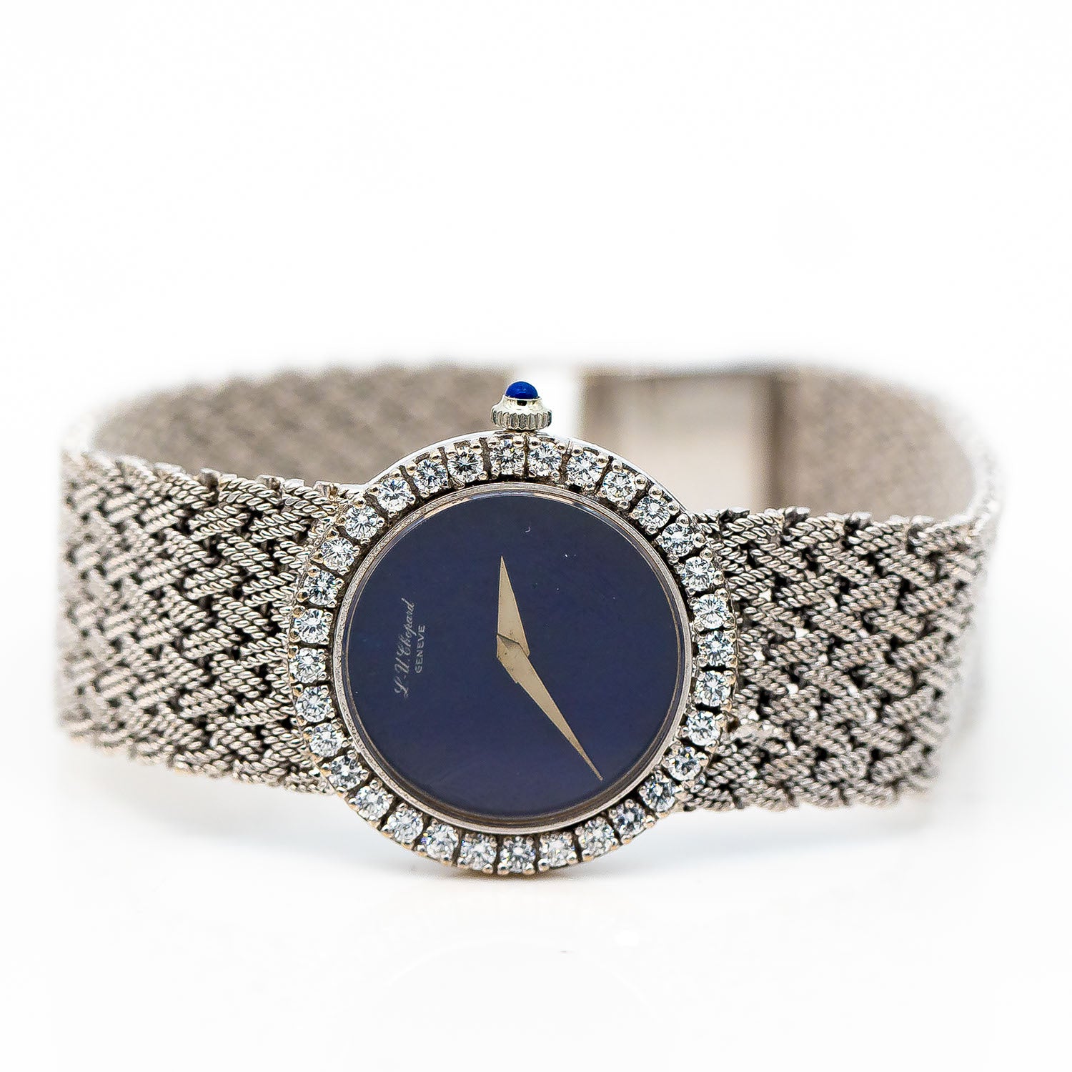 Chopard Classic Lady Ref.62739 26mm Weißgold Handaufzug Diamant Lapis Lazuli