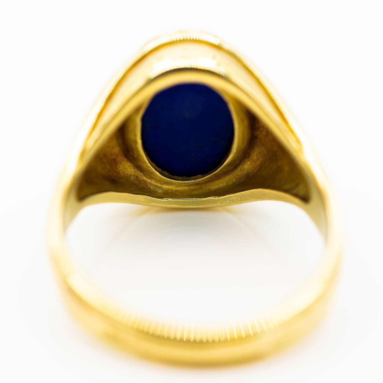 Kieselstein Ring 750/18K Gelbgold Lapis-Lazuli Gr.55 - Wert 4.000€