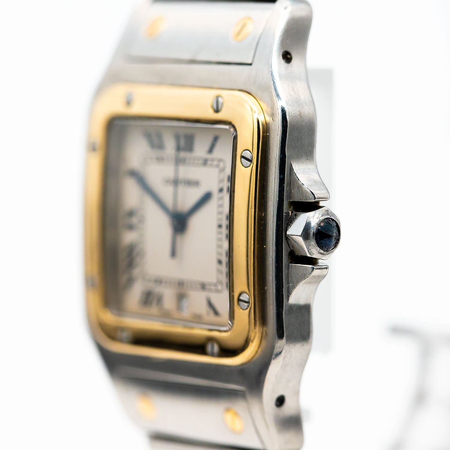 Cartier Santos 29mm Ref.187901 Edelstahl Gelbgold Quarz