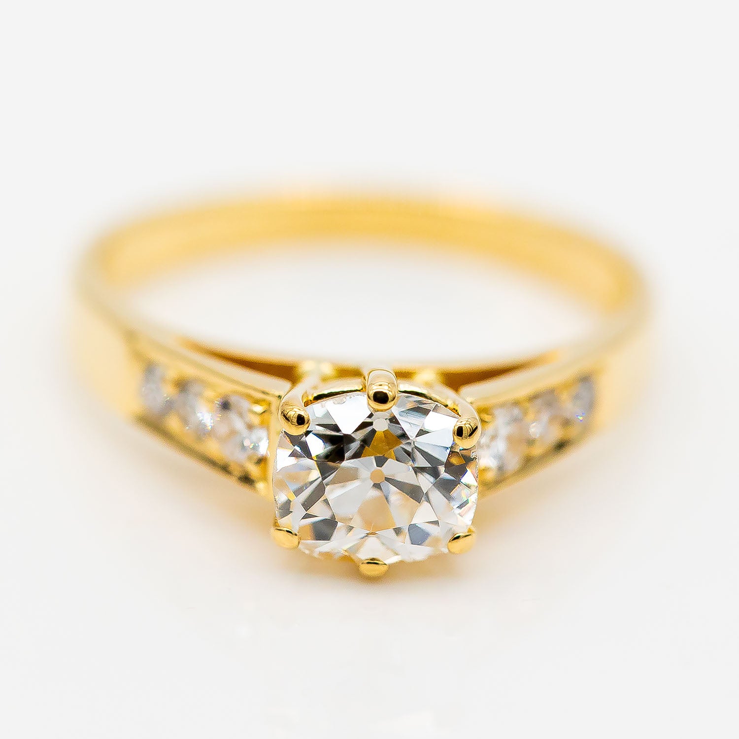 Ring 750/18K Gelbgold Diamant 1,0ct Gr.53 - Wert 6.000€