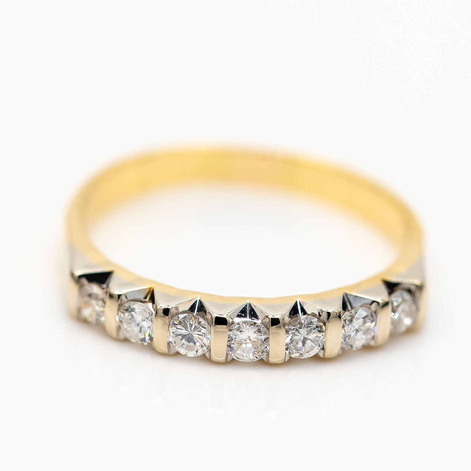 Ring 750/18K Gelbgold Diamant 0,35ct Gr.56 - Wert 1.800€