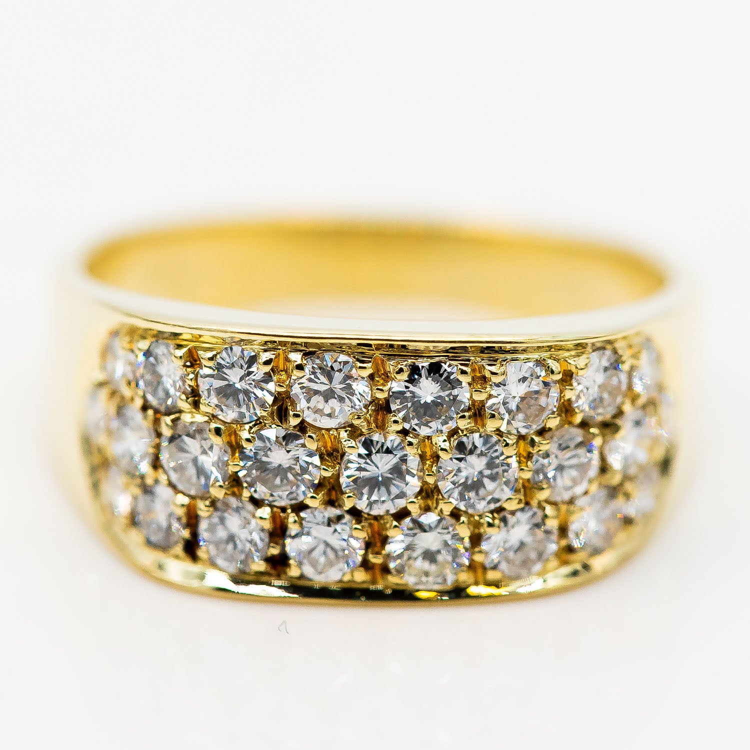 Ring 585/14K Gelbgold Diamant 0,60ct TW/VS Gr.60 - Wert 3.400€