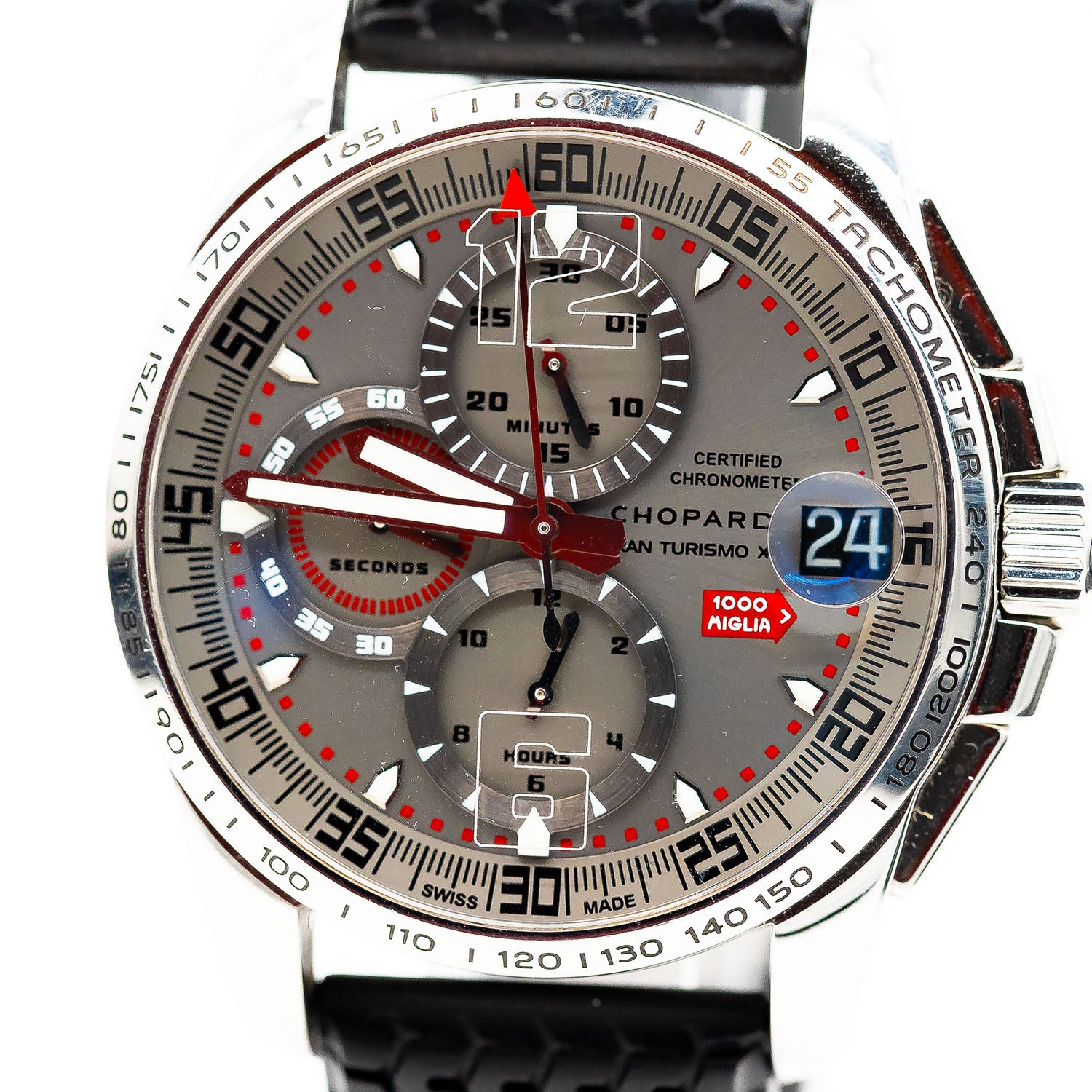 Chopard Mille Miglia GT XL Ref.8489 44mm Edelstahl Kautschuk Automatik Full Set