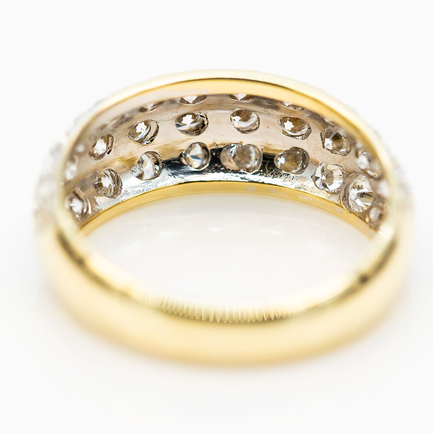 Ring 585/14K Gelbgold Diamant 1,89ct H/SI Gr.57 - Wert 6.000€