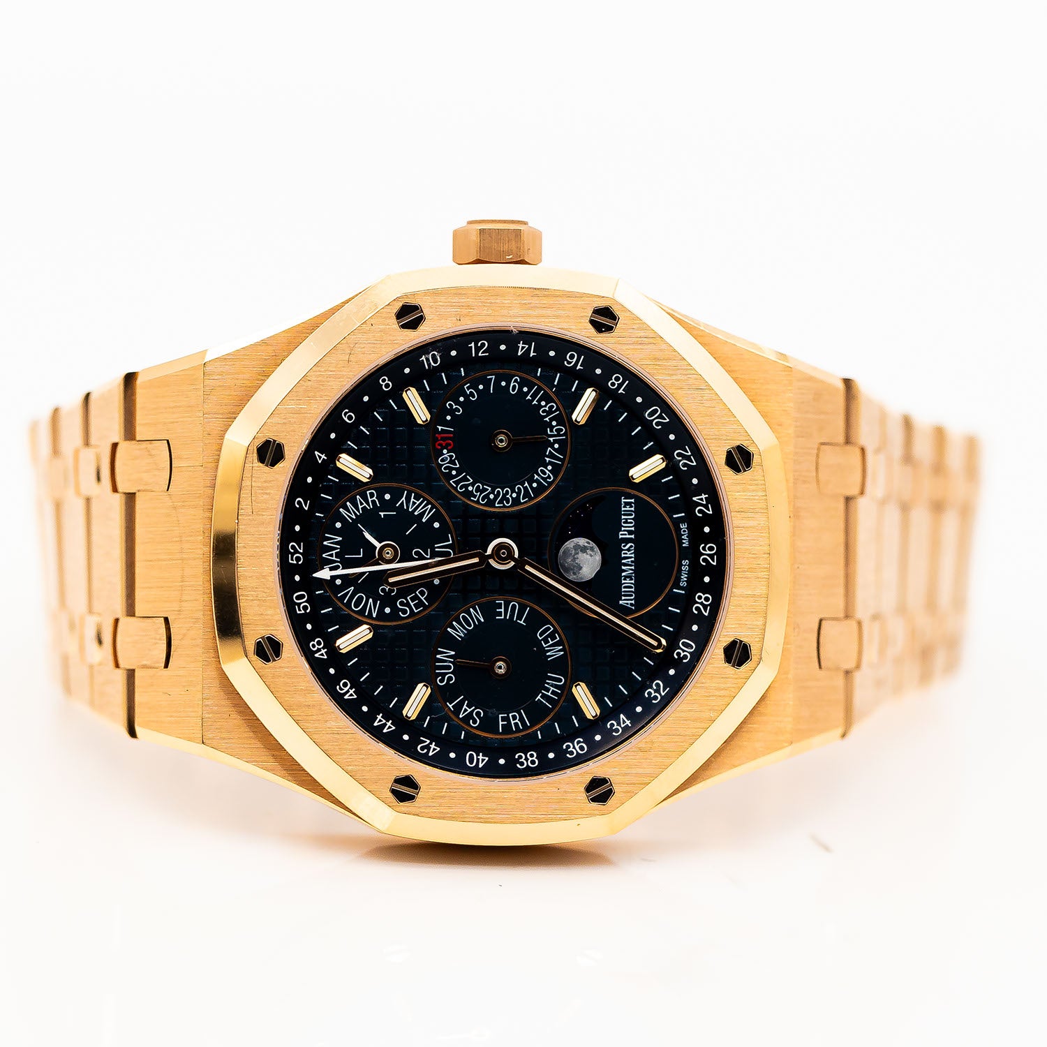 Audemars Piguet Royal Oak Perpetual Calendar Ref.26574OR.OO.1220OR.02 Roségold Automatik mit Box