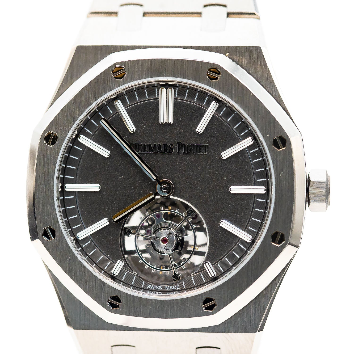 Audemars Piguet Royal Oak Tourbillon Ref.26530TI.OO.1220TI.01 TitanAutomatik Full Set