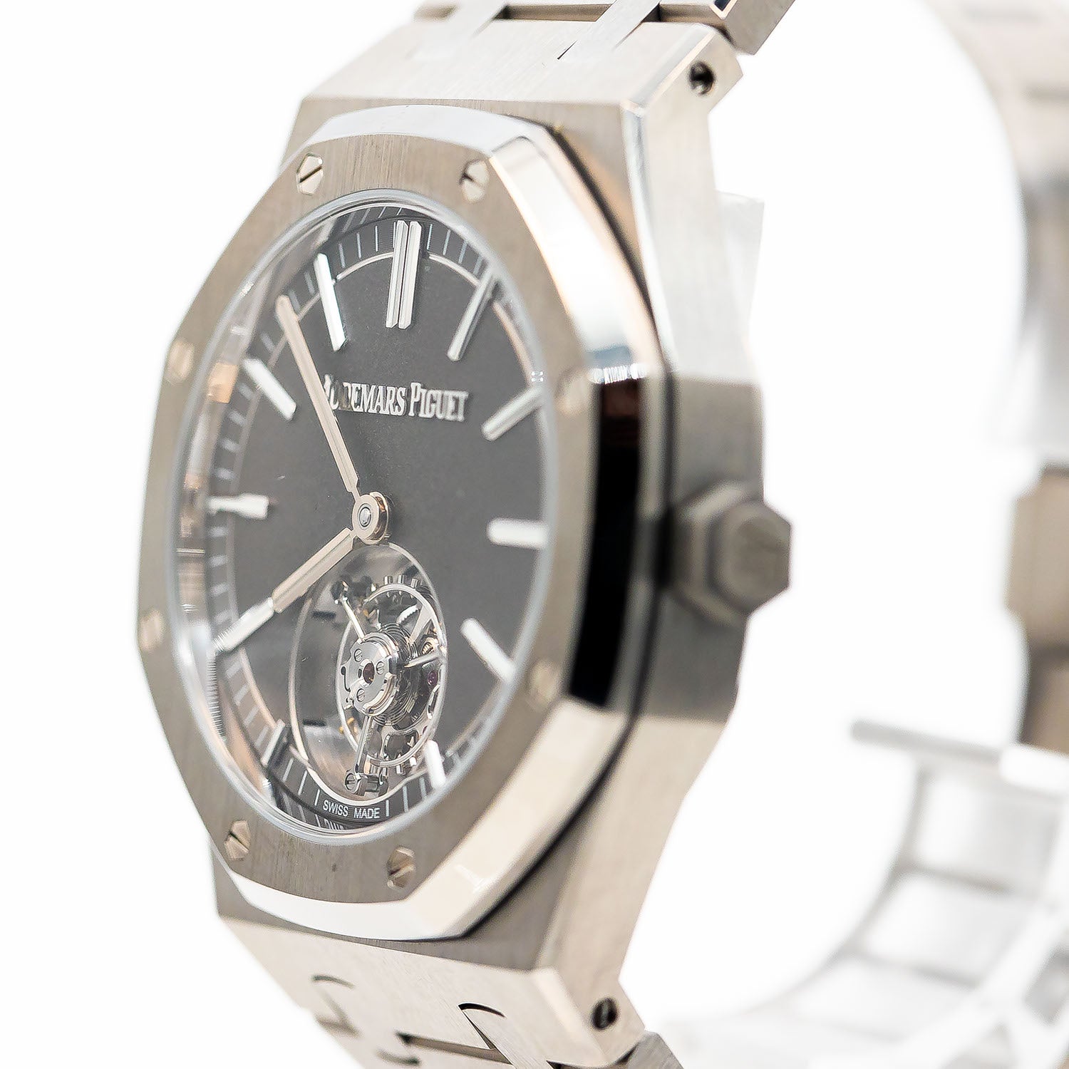 Audemars Piguet Royal Oak Tourbillon Ref.26530TI.OO.1220TI.01 TitanAutomatik Full Set