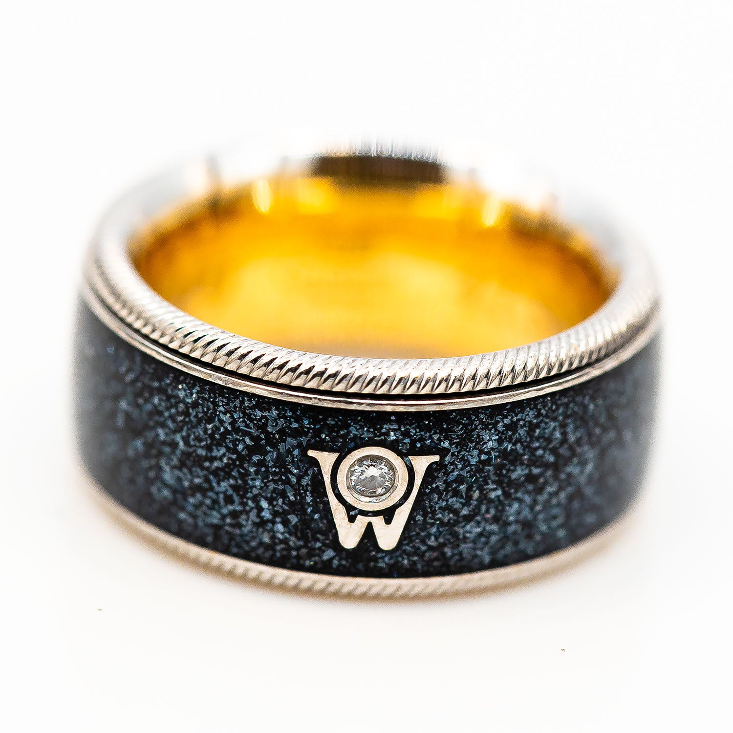 Wellendorff Ich Träume Ring 750/18K Weißgold Diamant 0,17ct Gr.47,5