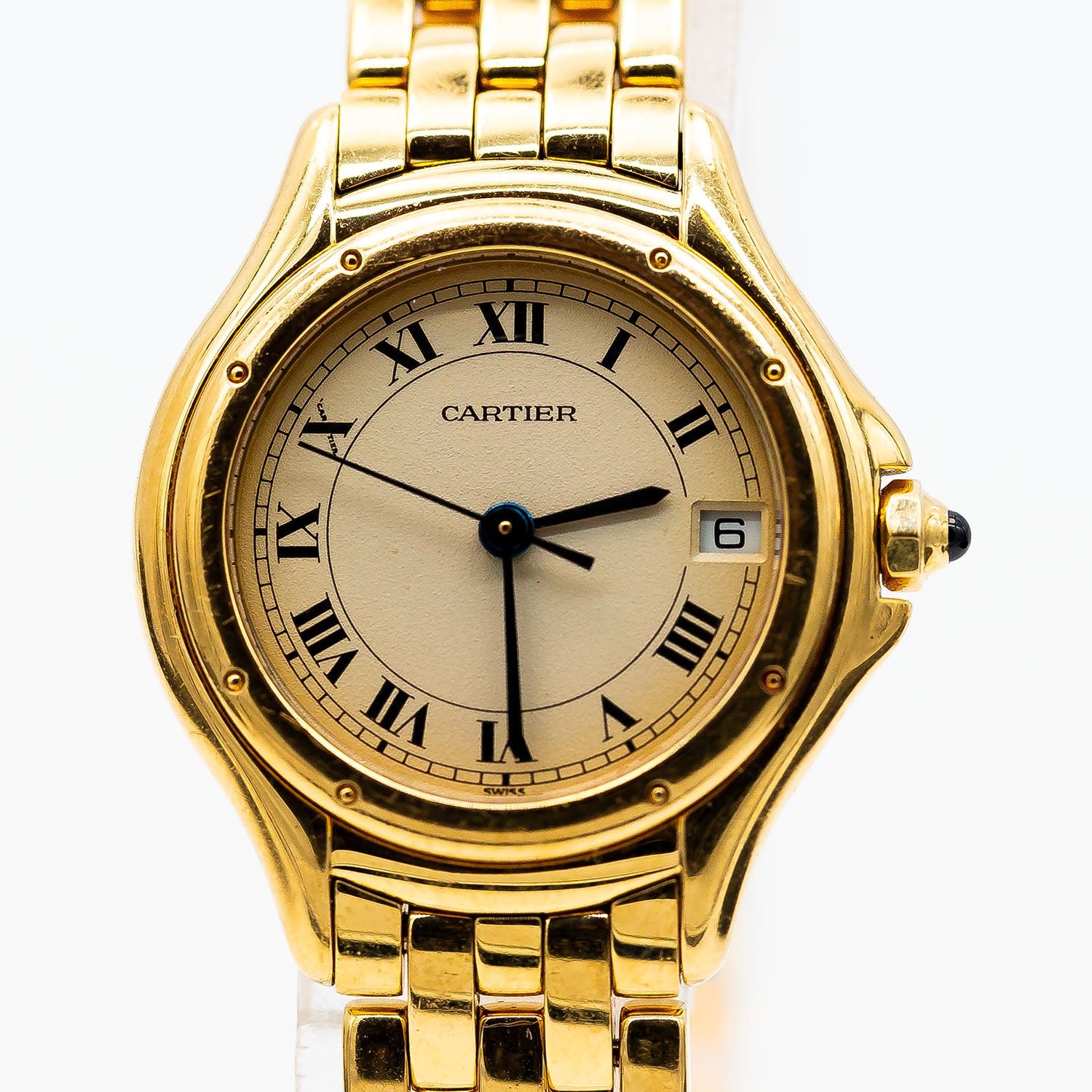 Cartier Cougar 26mm Ref.117000R 18K Gelbgold Quarz