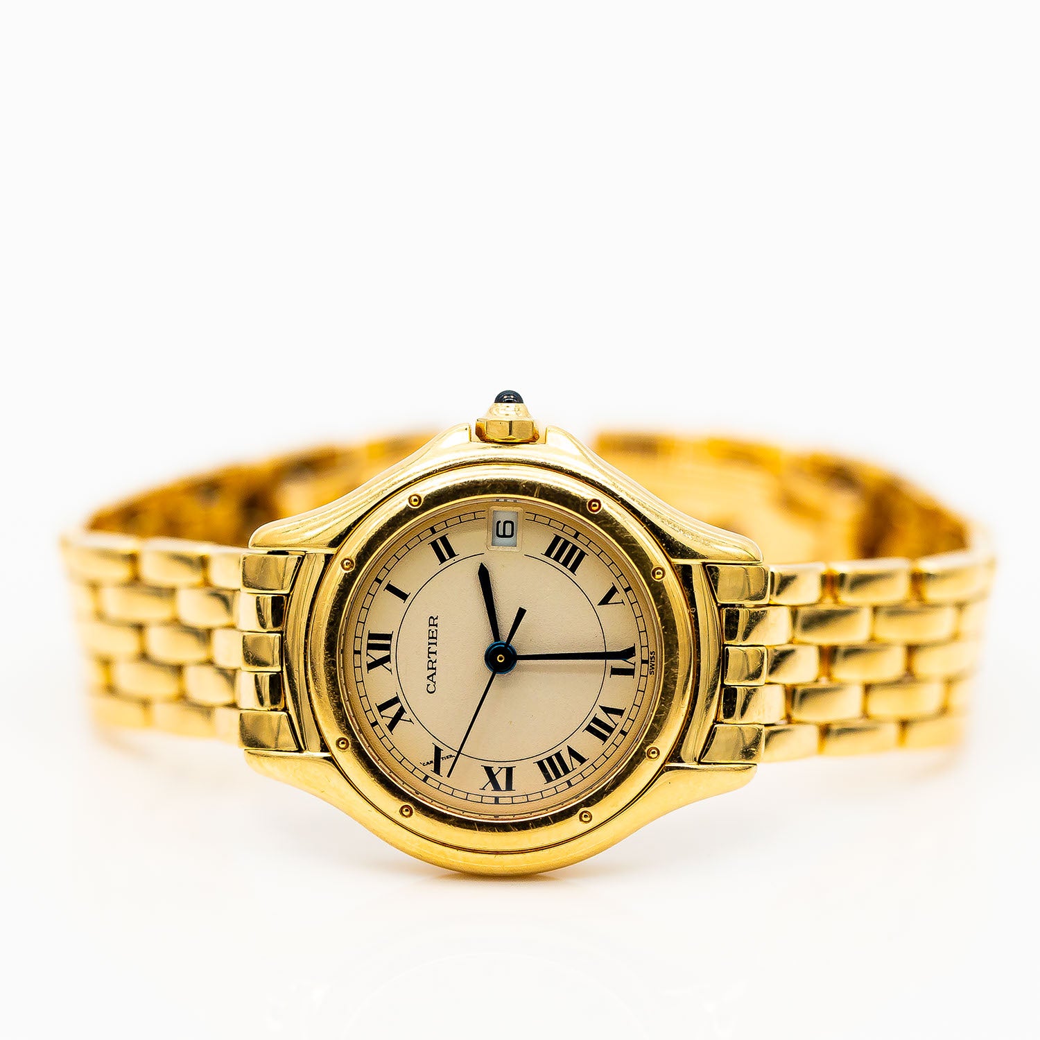 Cartier Cougar 26mm Ref.117000R 18K Gelbgold Quarz